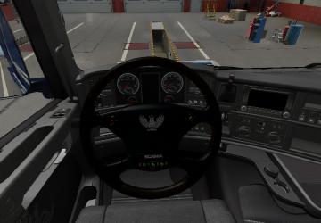 Пак рулей для Scania R&Streamline SCS и RJLv1.0 для Euro Truck Simulator 2 (v1.53+)
