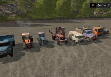 Пак убитой техникиверсия 1.0 для Farming Simulator 2017 (v1.5.3.1)