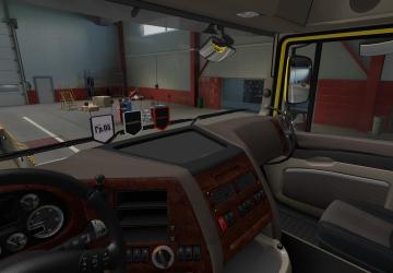 Пак вымпелов советских и российских рок группv1.1 для Euro Truck Simulator 2 (v1.53)