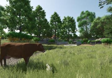 Pasture With Feeding Tableверсия 1.0.0.0 для Farming Simulator 2025
