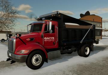 Peterbilt 340 Meyer Tailgate Salterверсия 2.0.0.0 для Farming Simulator 2022