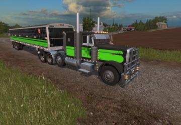 Peterbilt 379JDверсия 1.1 для Farming Simulator 2017 (v1.5.x)