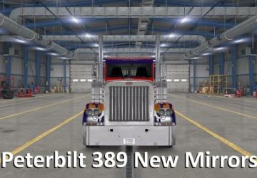 Peterbilt 389 New Mirrorsверсия 1.0 для American Truck Simulator (v1.40.x, 1.41.x)