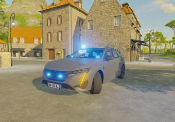 Peugeot 308 SW 2022 BACверсия 1.0.0.0 для Farming Simulator 2022