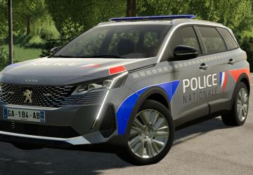 Peugeot 5008 2021 Gendarmerieверсия 2.0.0.0 для Farming Simulator 2019