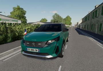 Peugeot 5008 Phase II “Presidential”версия 1.0.0.0 для Farming Simulator 2019