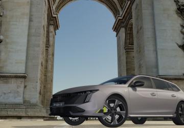 Peugeot 508 PSE SW 2024версия 1.0.0.0 для Farming Simulator 2022