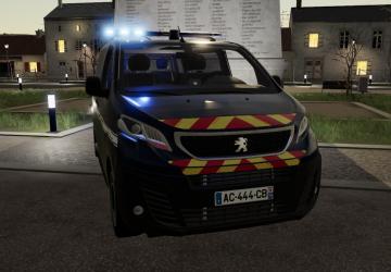 Peugeot Expert Gendarmerieверсия 1.0.0.0 для Farming Simulator 2019