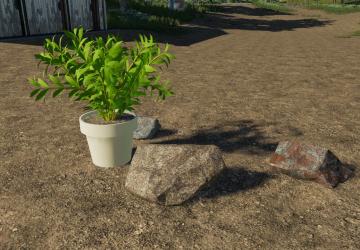 Placeable Flowerpots & Rocksверсия 1.0.0.0 для Farming Simulator 2019