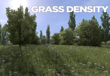 Плотность травы x2версия 1.0 для Euro Truck Simulator 2 (v1.37.x, - 1.42.x)