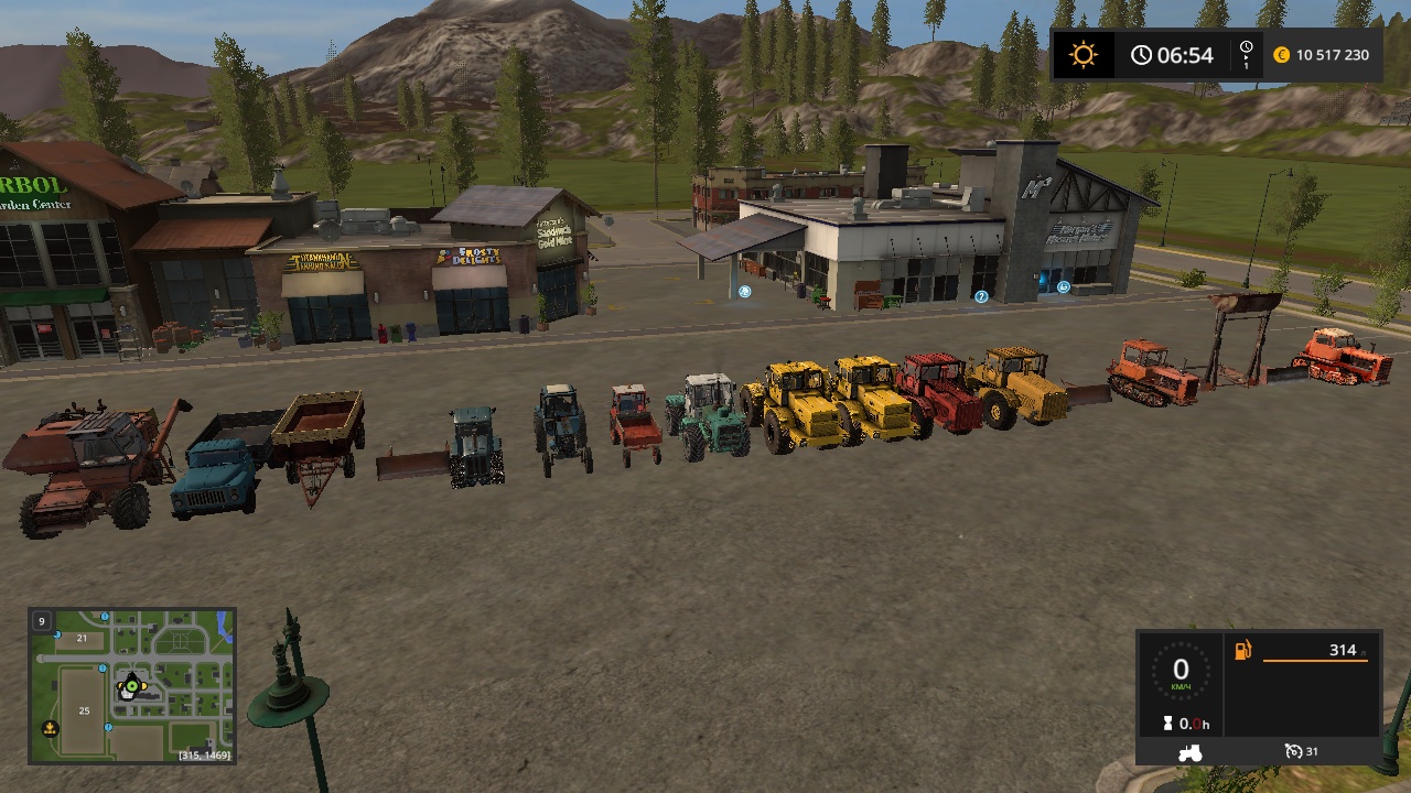 Farming Simulator 17 "PERESTROYKA MODPACK V1.0"