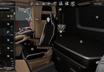 Подушки с эмблемамиверсия 1.0 для Euro Truck Simulator 2 (v1.39.x)