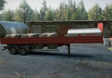 Pog Utility Semitrailerверсия 1.2.0 для SnowRunner (v37.1)