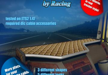 Полки для грузовиковверсия 9.0 для Euro Truck Simulator 2 (v1.53.x, 1.54.x)