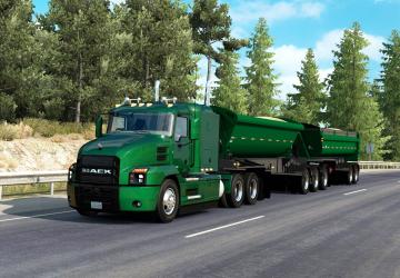Полуприцепы Midland TW3500/SL2000/TW3500-SL2000 B-Trainv29.07.21 для American Truck Simulator (v1.40.x, 1.41.x)