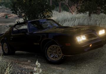 Pontiac Firebird Trans-Am (1977)версия 1.0 для BeamNG.drive (v0.31.x)