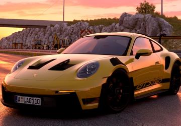 Porsche 911 GT3 RS 2023версия 1.0 для Euro Truck Simulator 2 (v1.57.x)