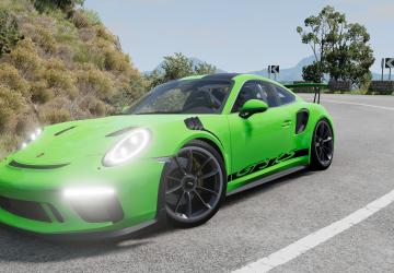 Porsche 911 GT3 RS (991)версия 1.5 для BeamNG.drive (v0.31.x)