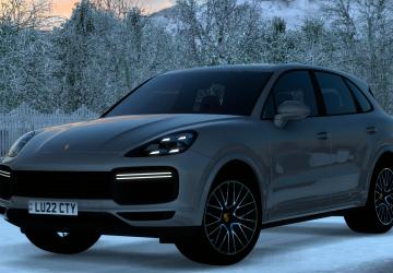 Porsche Cayenne Turbo 2022версия 1.9 для American Truck Simulator (v1.57.x)
