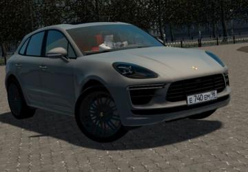 Porsche Macan Turbo 2020версия 14.01.2022 для City Car Driving (v1.5.9.2)