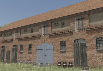 Post-German Cow shedверсия 1.0.0.0 для Farming Simulator 2025