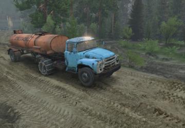 Прицеп цистернаверсия 1.0 для SpinTires (v03.03.16)