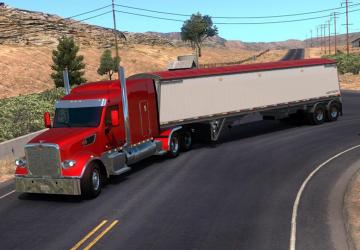 Прицеп Lode King Hopperверсия 1.3 для American Truck Simulator (v1.40.x, 1.41.x)