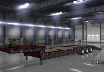 Прицеп-платформа «Trailking Dovetail»версия 1.3 для American Truck Simulator (v1.41.x)