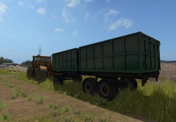 Прицеп ПТС-18версия 1.2 для Farming Simulator 2017 (v1.5.x)