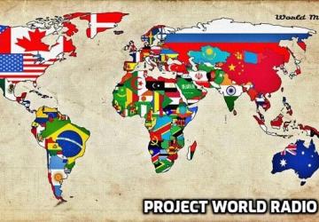 Project World Radioверсия 1.0 для Euro Truck Simulator 2 (v1.53.x)