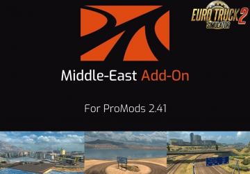 ProMods Middle-East Add-Onверсия 2.72 для Euro Truck Simulator 2 (v1.52.x)