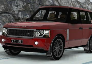 Range Rover Supercharged 2008версия 8.4 для Euro Truck Simulator 2 (v1.57.x)