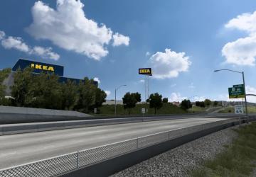 Real companies, gas stations & billboards Extendedv1.03.04 для American Truck Simulator (v1.57.x)