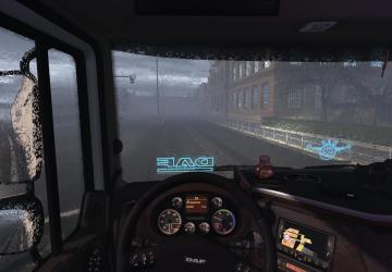 Realistic Rain & Thunder Soundsверсия 9.8 для Euro Truck Simulator 2 (v1.57.x)