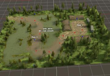 Рефы с карты «Деревушки. Лето и Осень» +Бонусv1.0 для Spintires: MudRunner (v18.10.18)