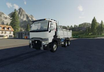 Renault C480 6x4версия 1.0.0.0 для Farming Simulator 2019