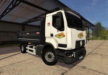Renault D18 Benneверсия 1.0 для Farming Simulator 2017 (v1.5.3.1)
