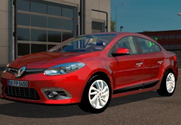 Renault Fluenceверсия 2.5 для American Truck Simulator (v1.50.x, - 1.57.x)