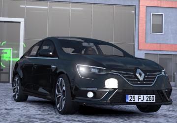 Renault Megane 4версия 2.6 для American Truck Simulator (v1.50.x, - 1.57.x)