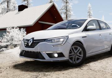 Renault Megane IV (2016-2020)версия 3.0 для BeamNG.drive (v0.37.x)