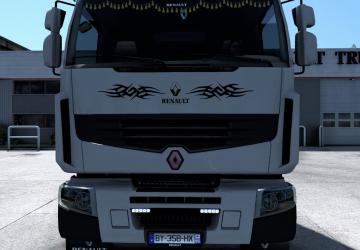 Renault Premium Reworkedверсия 6.1 для Euro Truck Simulator 2 (v1.52)