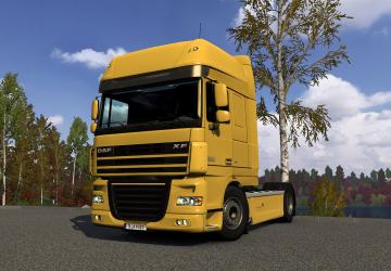 Rework exterior parts DAF XF 105 Vadikверсия 1.1 для Euro Truck Simulator 2 (v1.53)