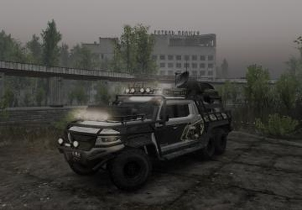 Rezvani Hercules 6x6версия extended_v8.4 для SpinTires (v03.03.16 и выше)