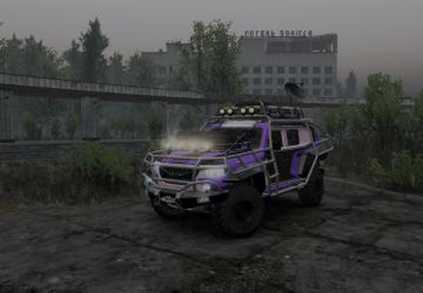 Rezvani Tank 4x4версия extended_v4.1 для SpinTires (v1.6.1 и выше)