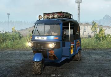 Rickshaw Tuk Tukверсия 1.0 для SnowRunner (v15.0)