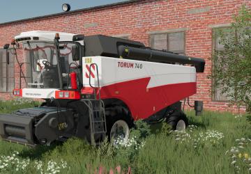 Rostselmash Torum 740версия 1.2.0.0 для Farming Simulator 2022 (v1.14.x)