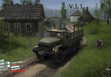 Russiaверсия 1.1 для Spintires: MudRunner (v25.02.21)