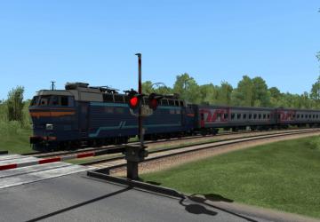 Russian trains for Russia mapверсия 1.0 для Euro Truck Simulator 2 (v1.40.x, - 1.42.x)