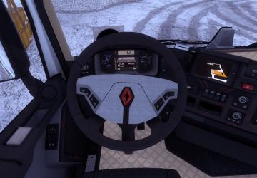 Салон для Renault Tверсия 1.0 для Euro Truck Simulator 2 (v1.49-1.53)