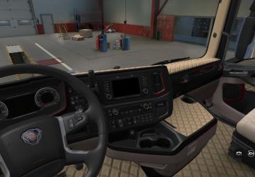 Салон для SCANIA S (next generation)для Euro Truck Simulator 2 (v1.49-1.53)
